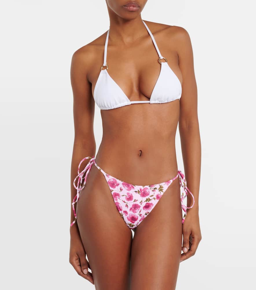 Printed bikini bottoms