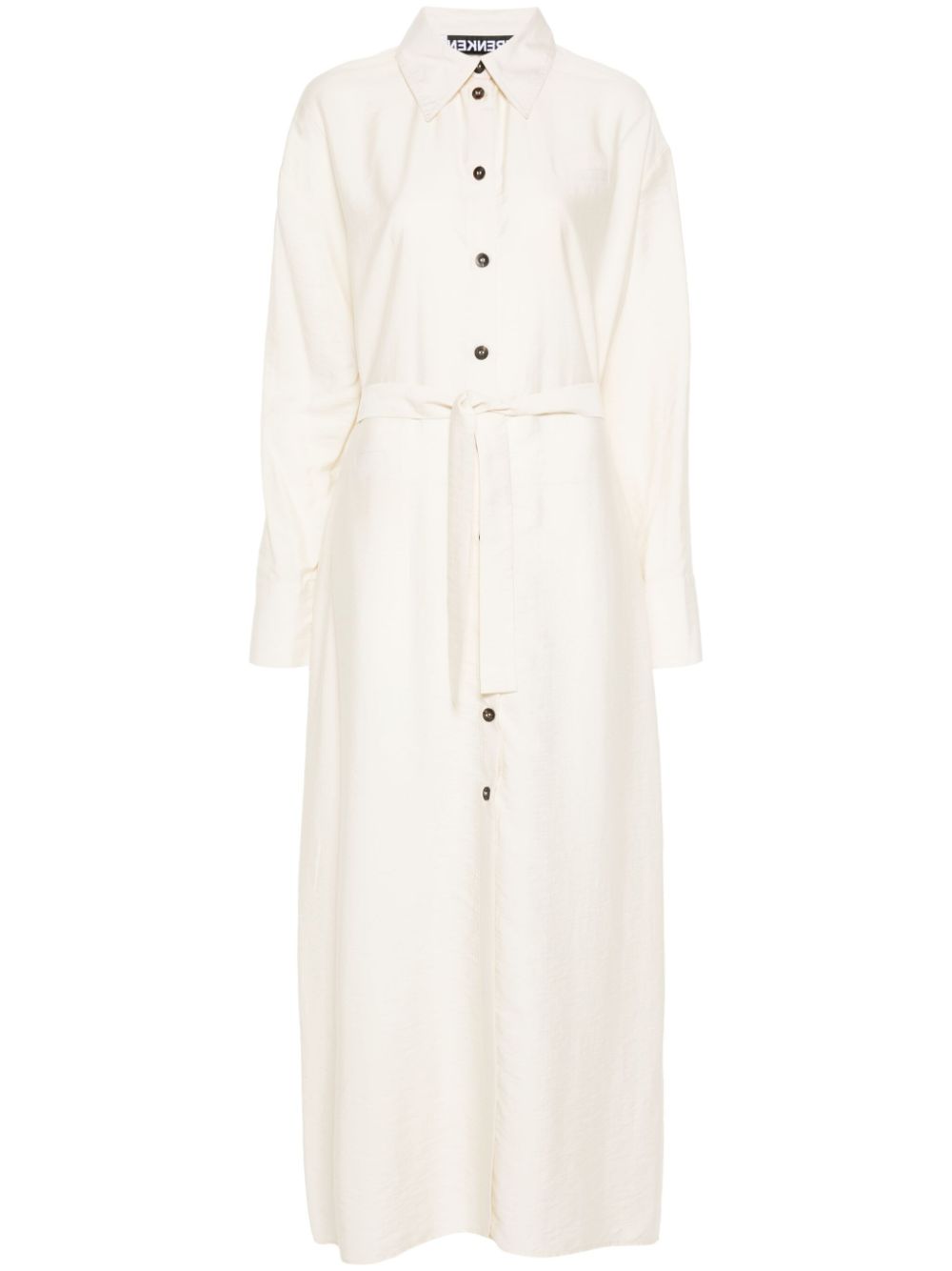 Parachute shirt dress - White