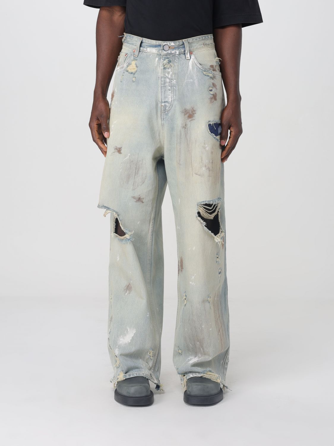 Distressed jeans - Blue