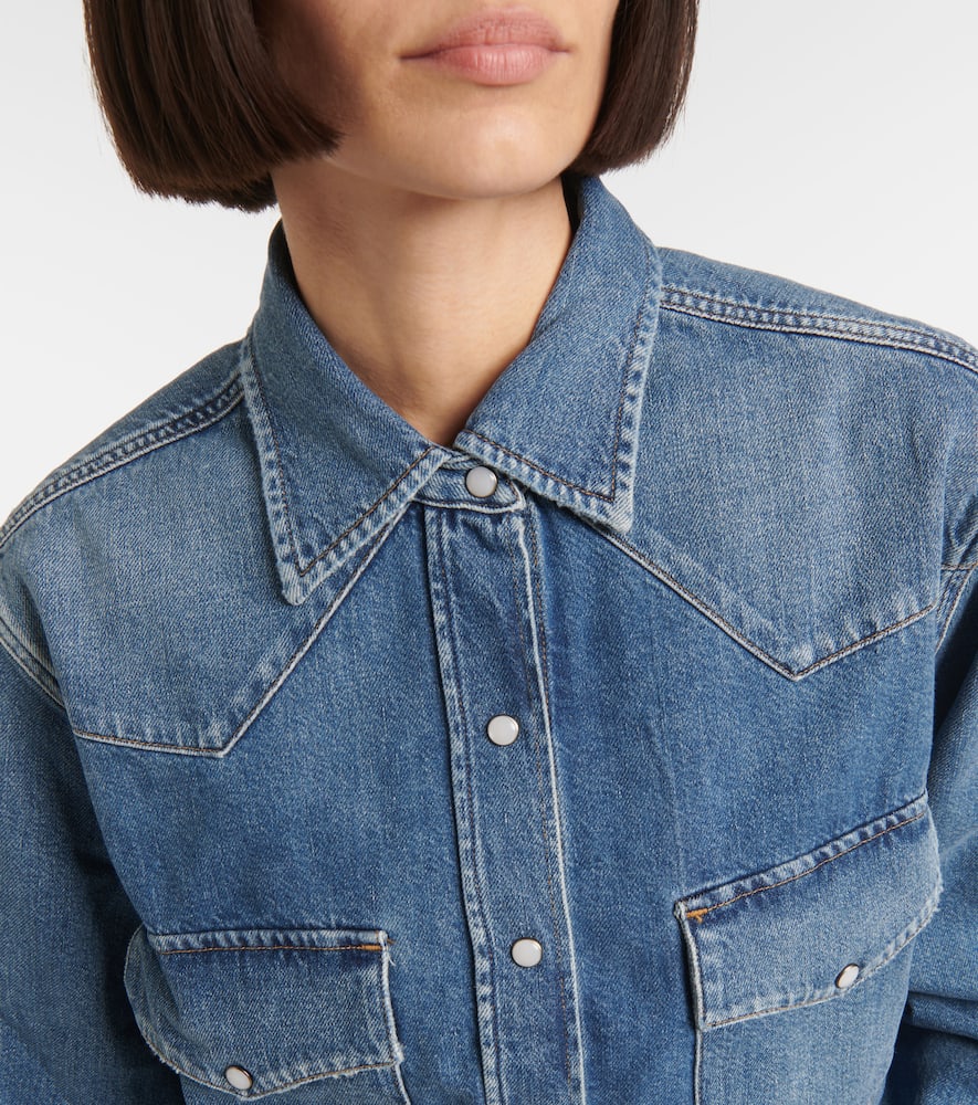 Citizens of Humanity Cropped denim shirt