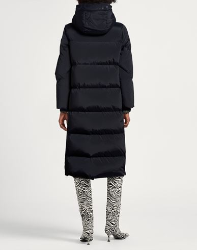 Woman Puffer Midnight blue Size L Polyamide, Elastane