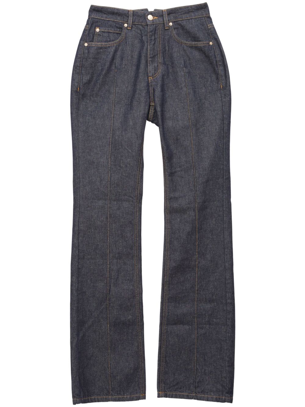 Esquestrian flared jeans - INDIGO DENIM