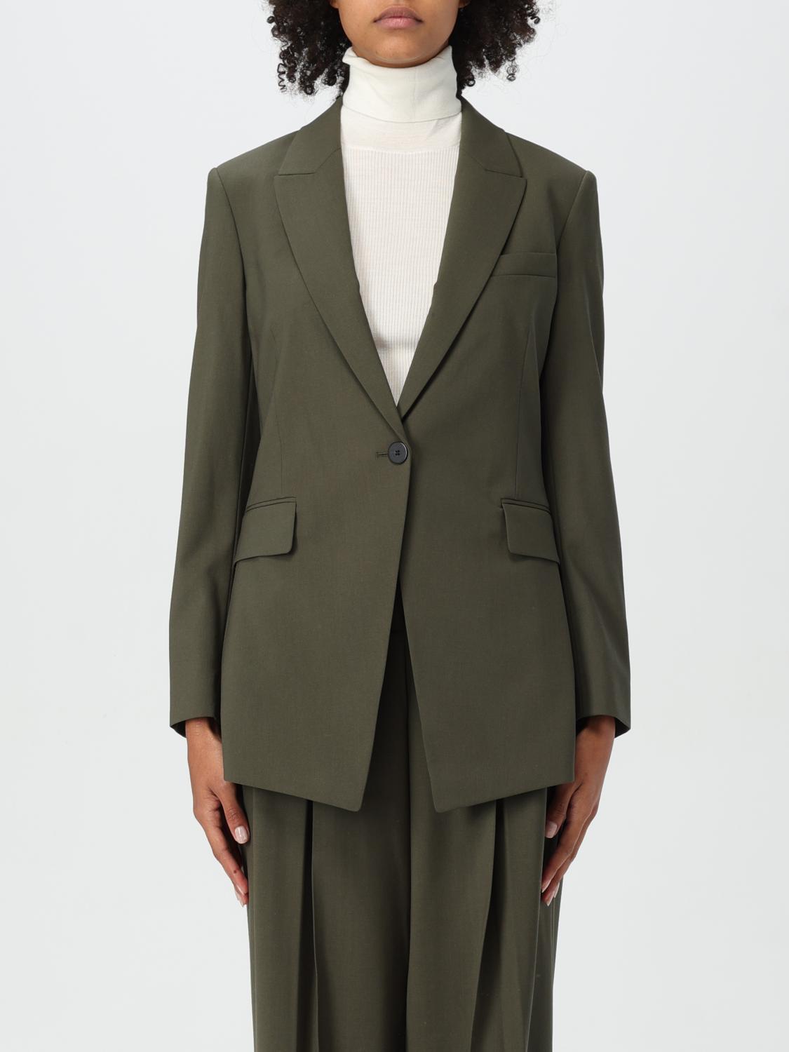 Blazer Woman color Green