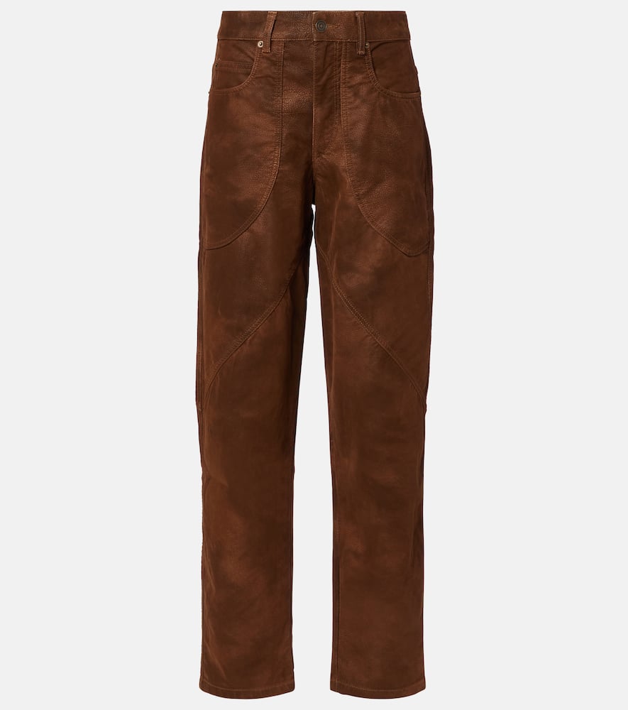 Kelvina faux leather pants