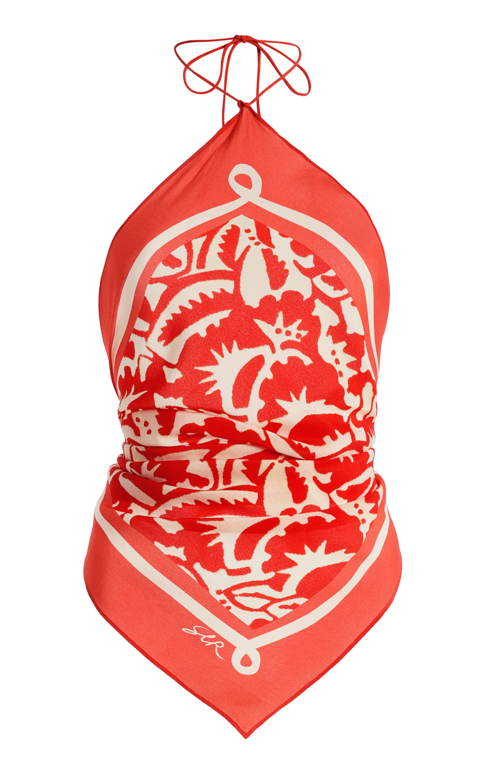 Exclusive Silk Scarf Top - Moda Operandi