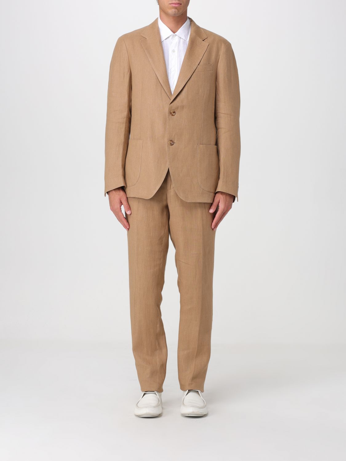 Suit Men color Beige