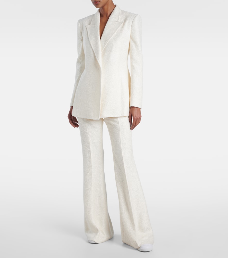 Rhein flared silk pants