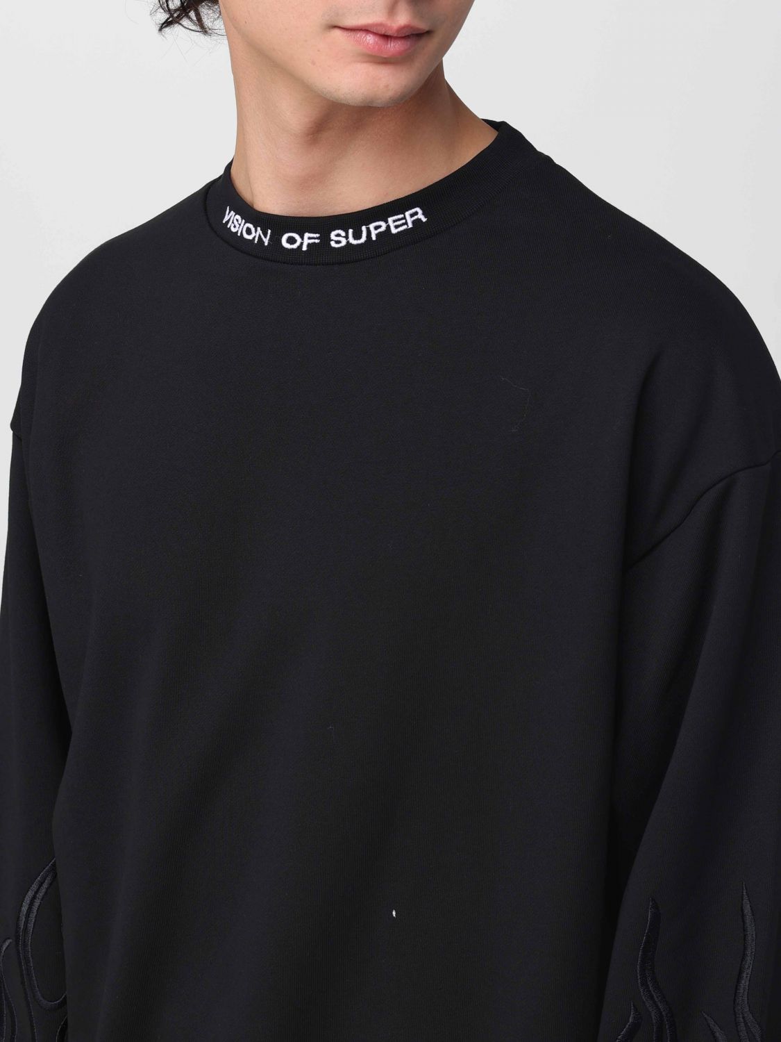 Sweatshirt Men color Black 2