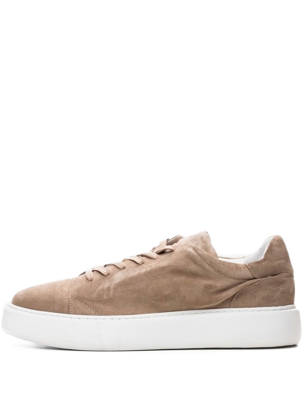 Suede sneakers - Neutrals
