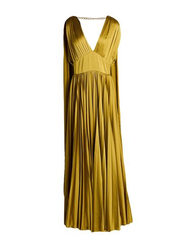 Woman Maxi dress Mustard Size 6 Polyester