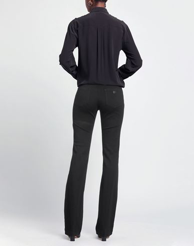 Woman Pants Black Size 34 Cotton, Elastane