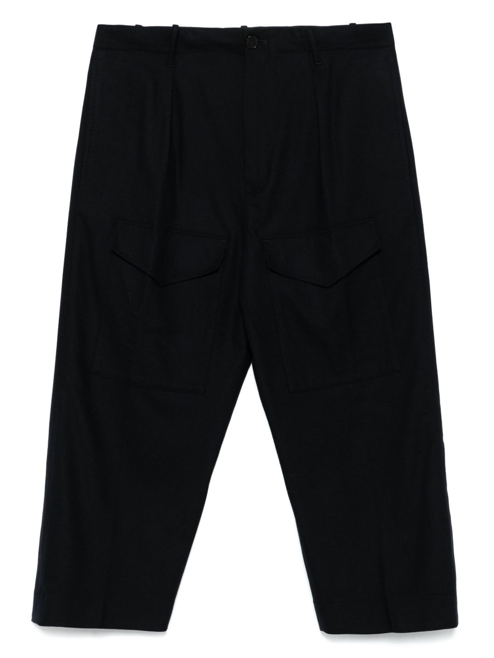 Setchu cropped trousers - Blue