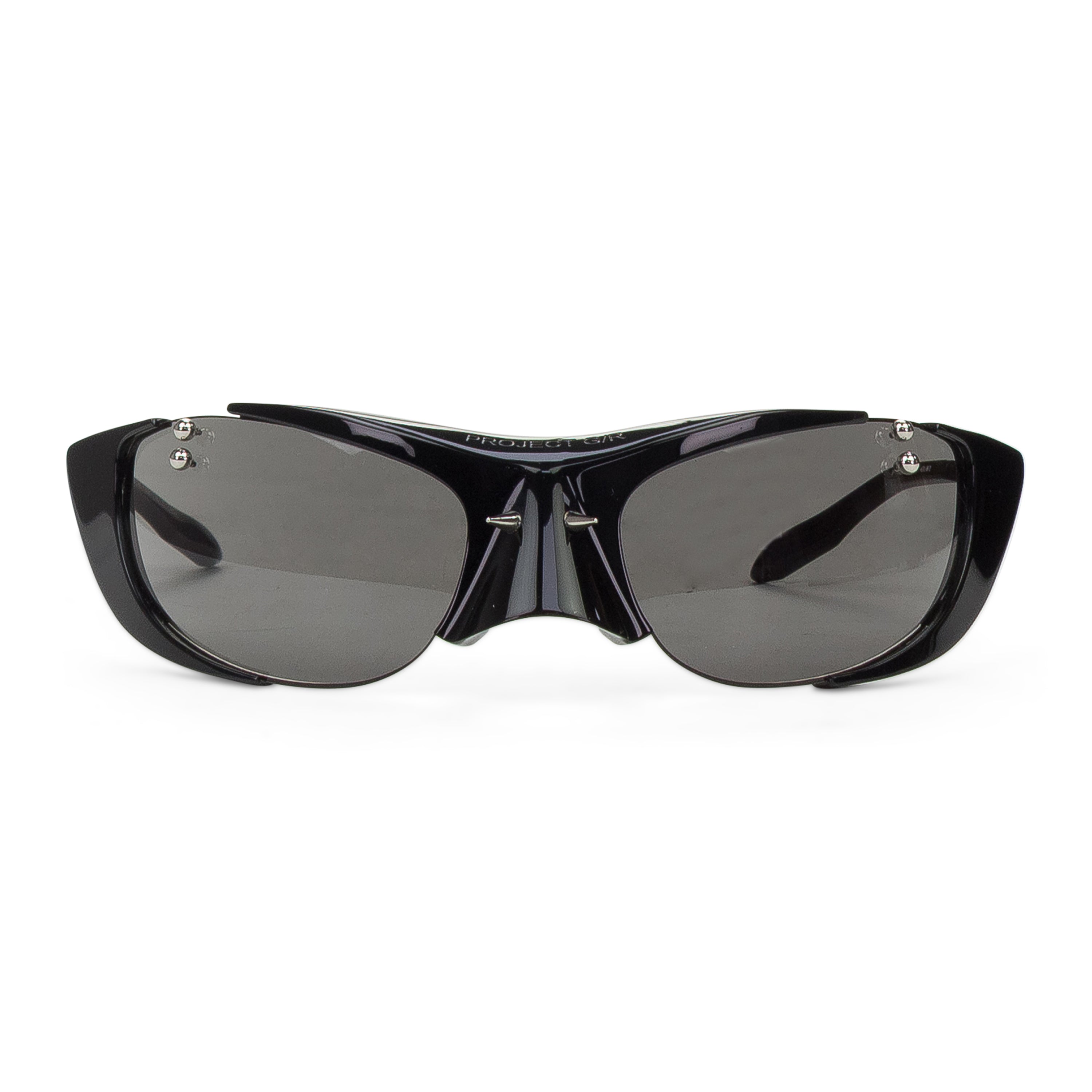 BLACK PIERCED SUNGLASSES