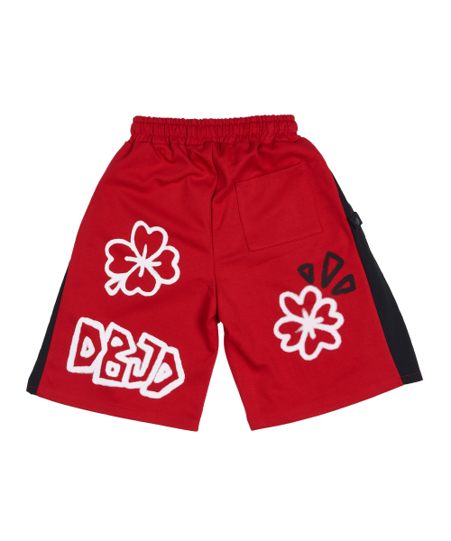 Clover Color-Blocked Snap Pants