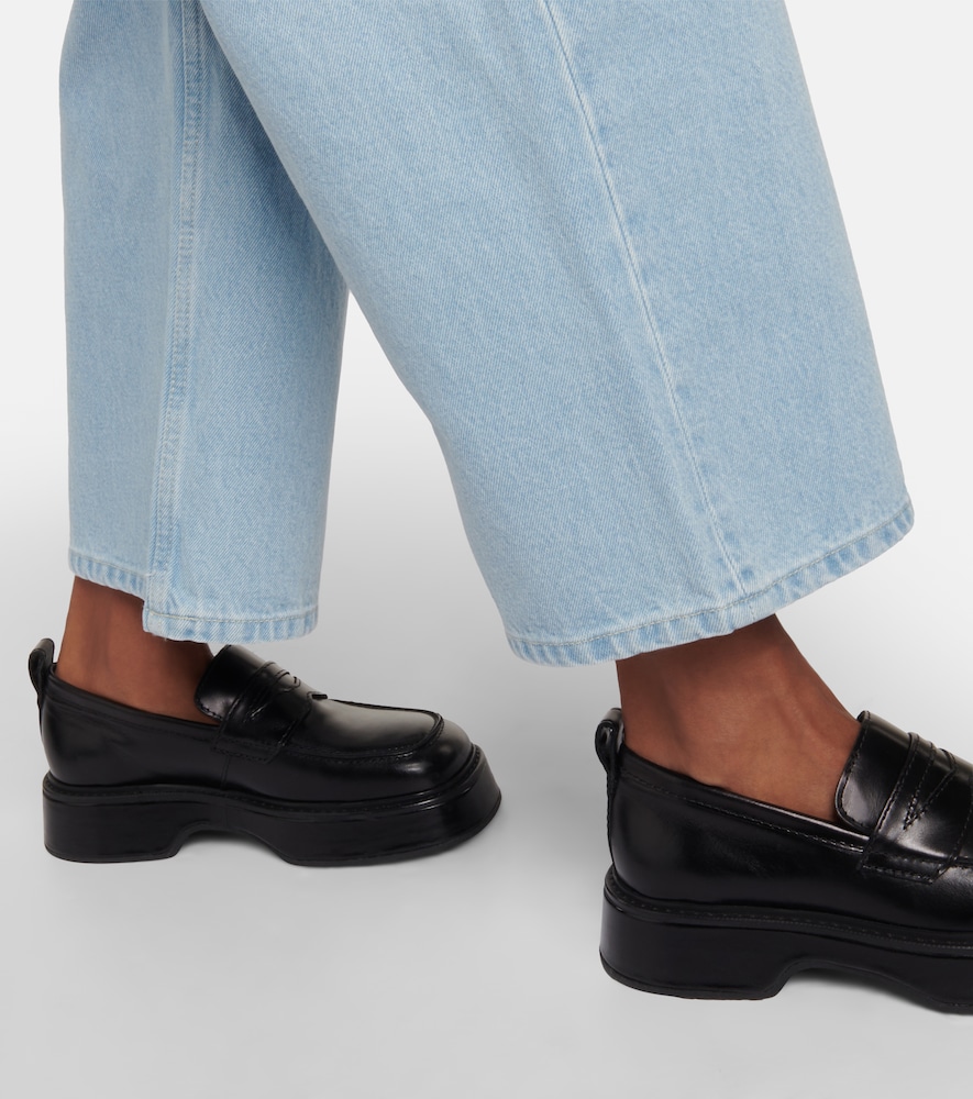 Josine high-rise wide-leg jeans