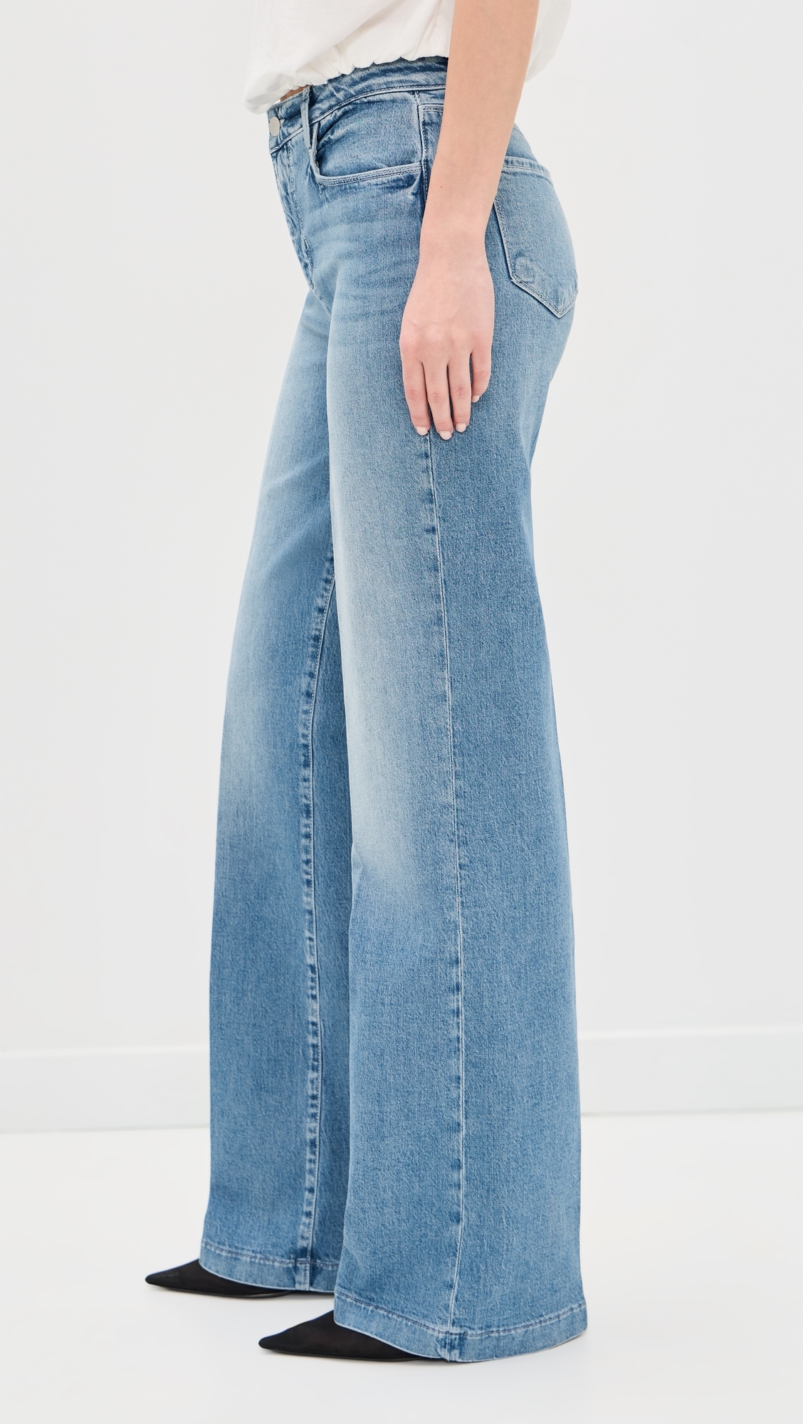Clayton Wide Leg Jeans Calabasas