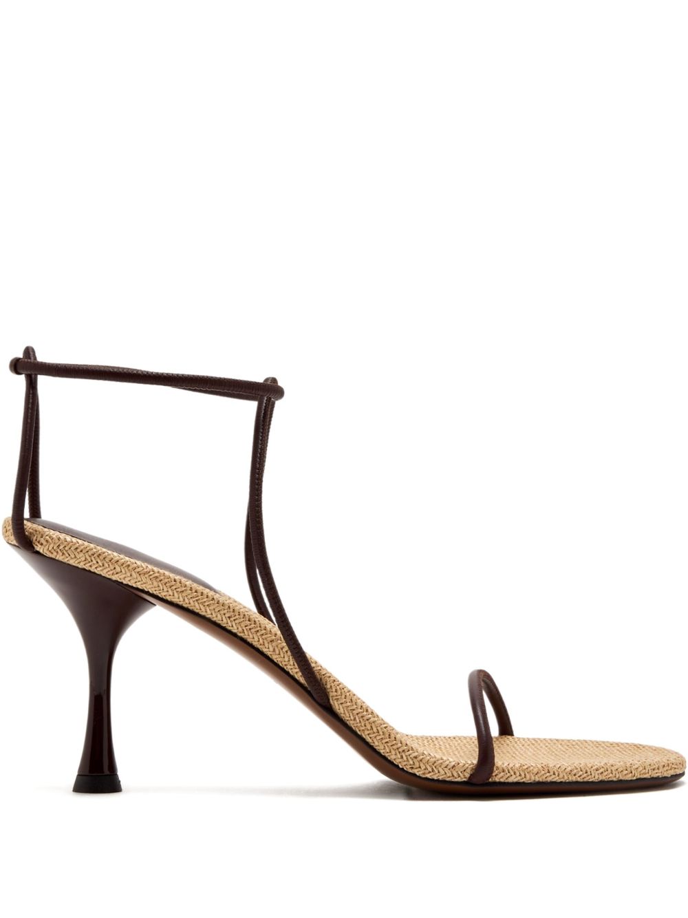 80mm Nenque strappy sandals - Neutrals