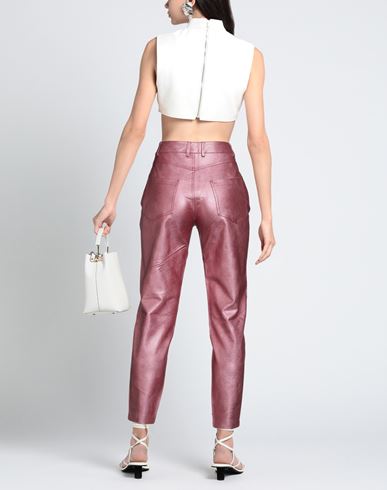 Woman Pants Pink Size 4 Viscose, Polyurethane