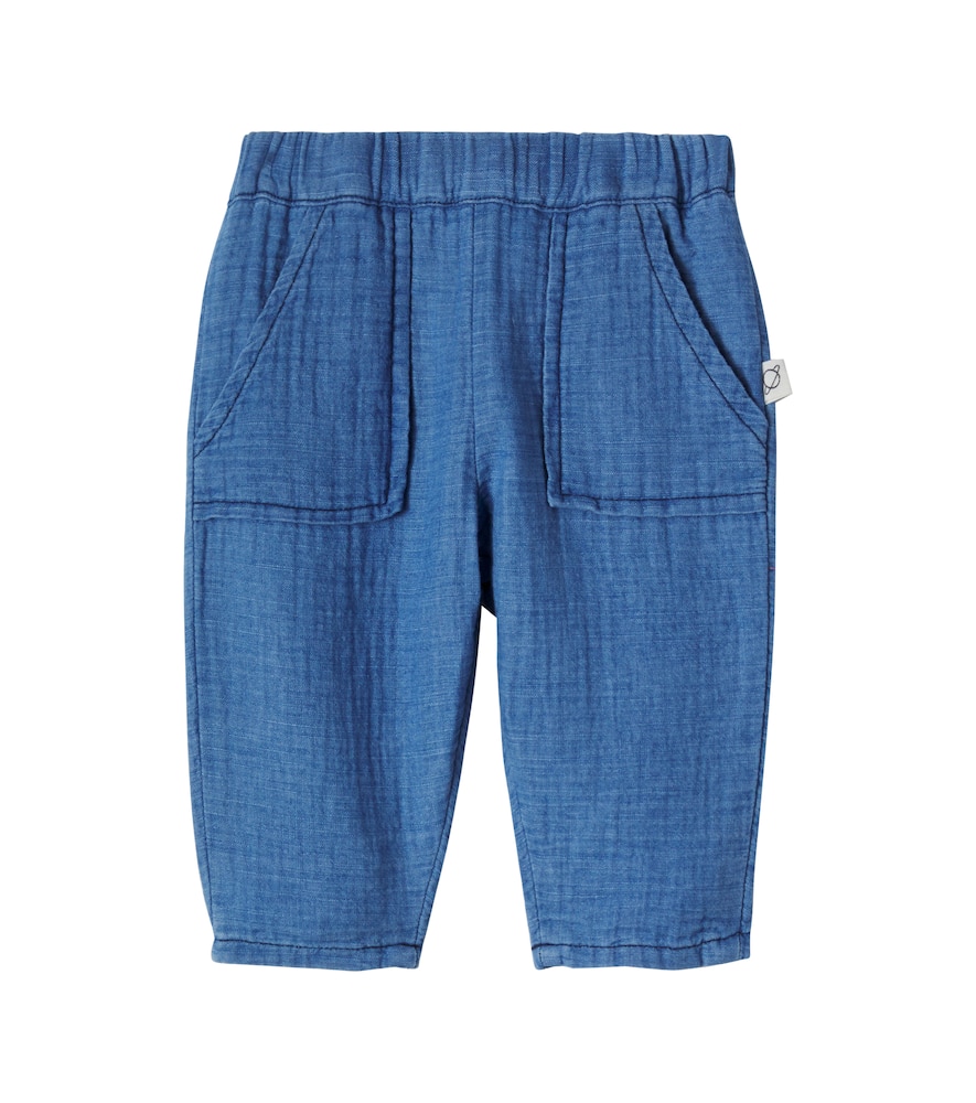 Baby Mario cotton gauze pants