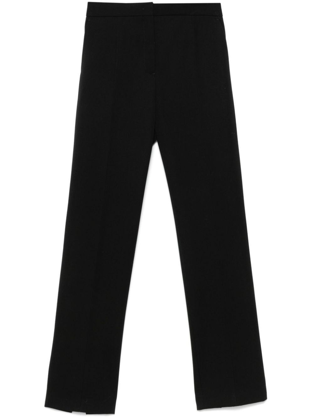 Grain-de-poudre trousers - Black
