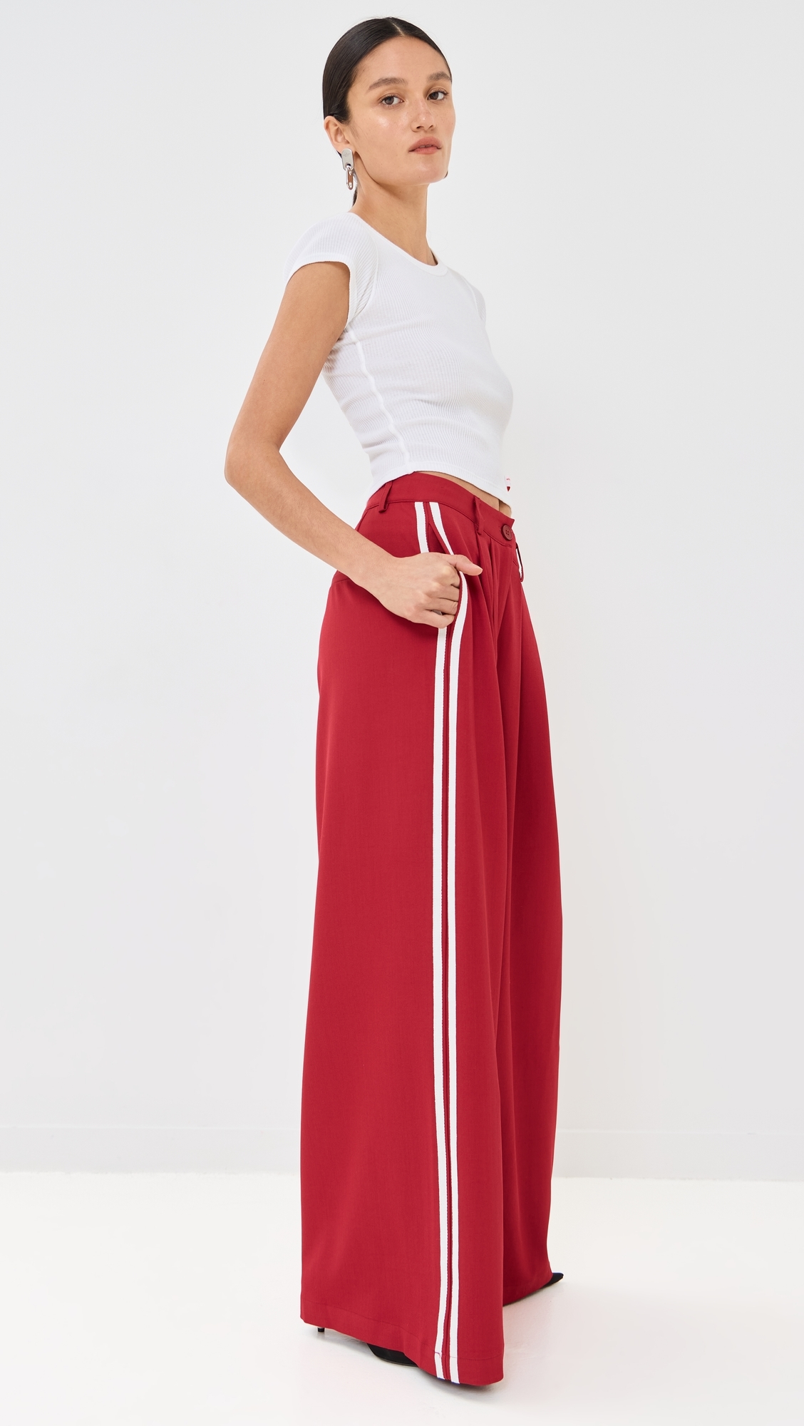 Serenity Pants Crimson