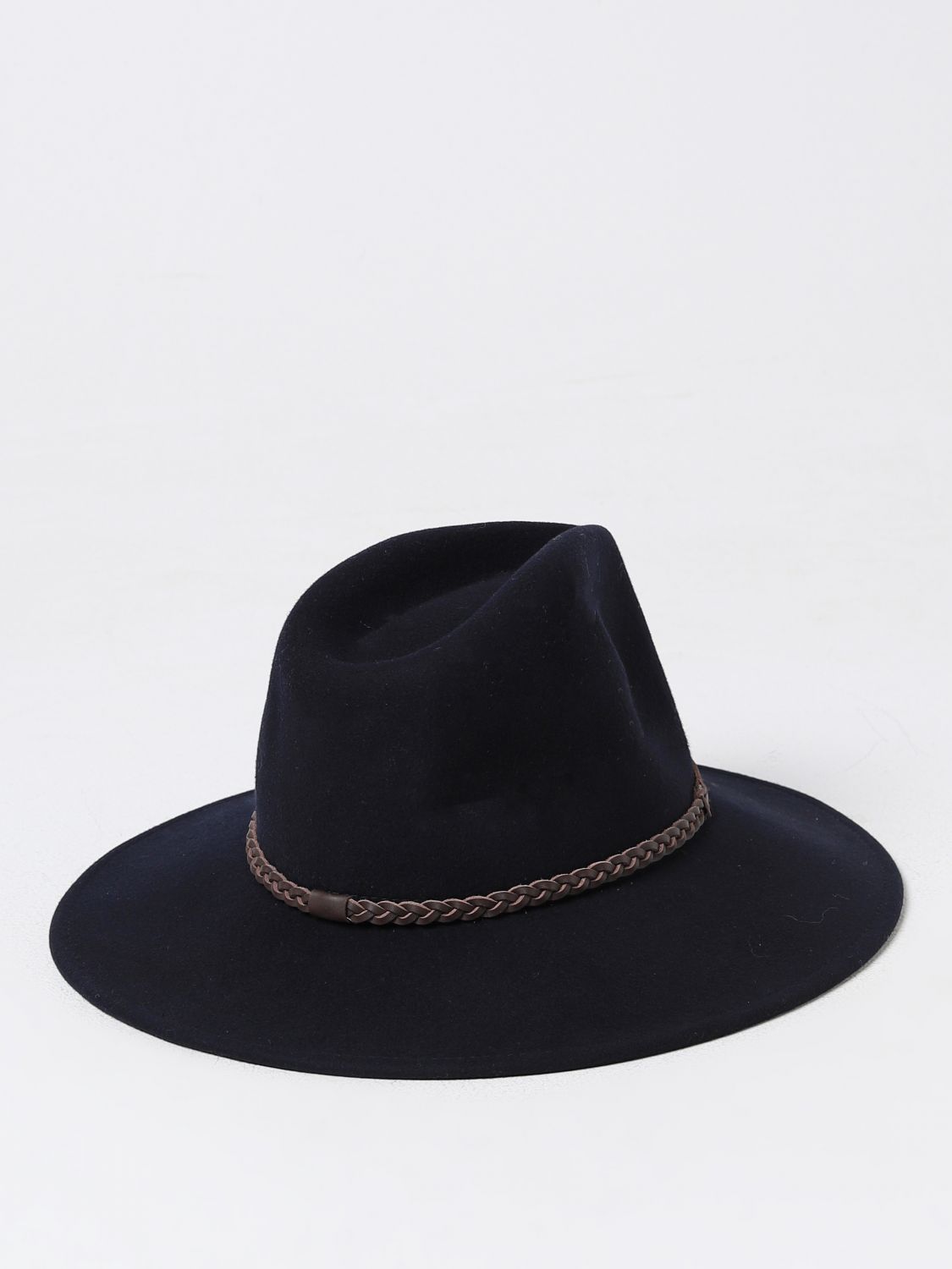 Tack wool fedora - Brown