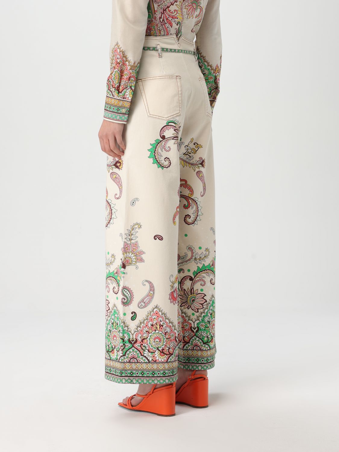Flared jeans - Neutrals