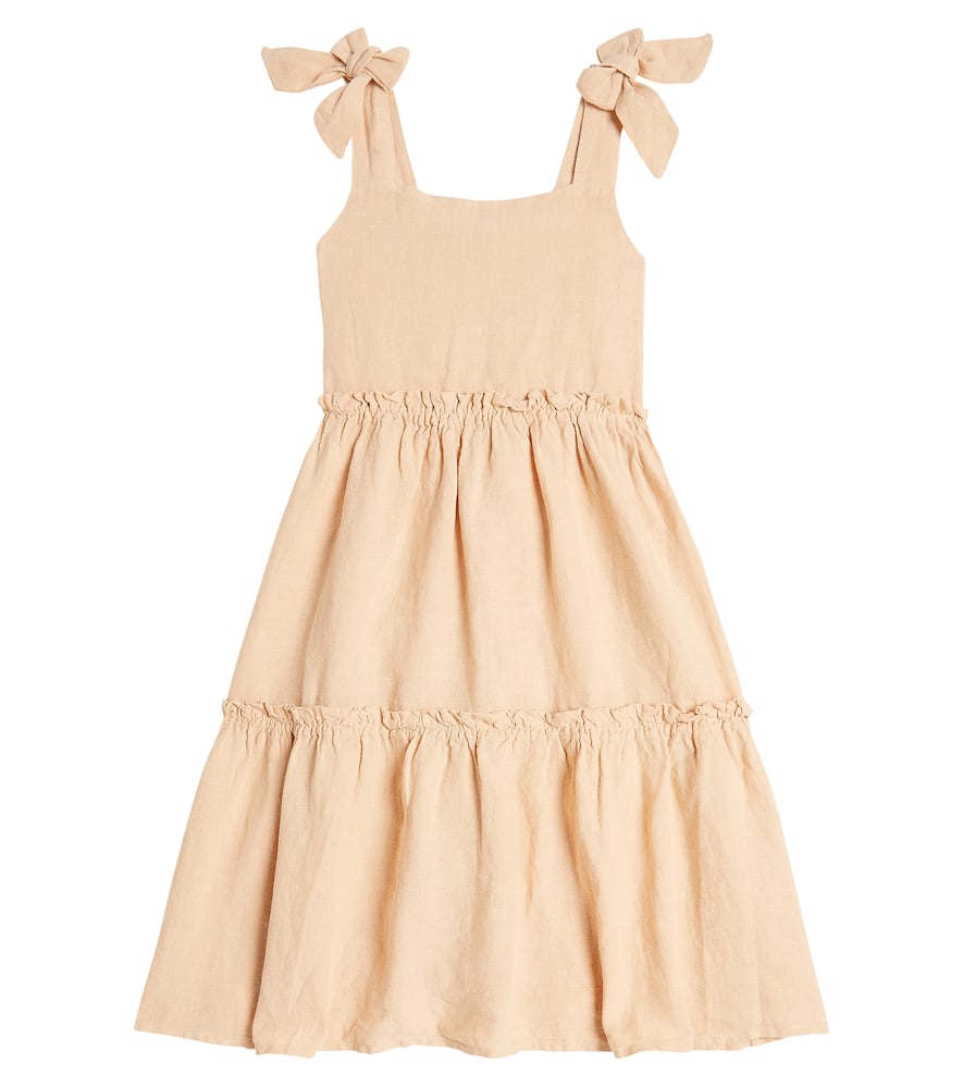 Donsje Janne tiered linen dress