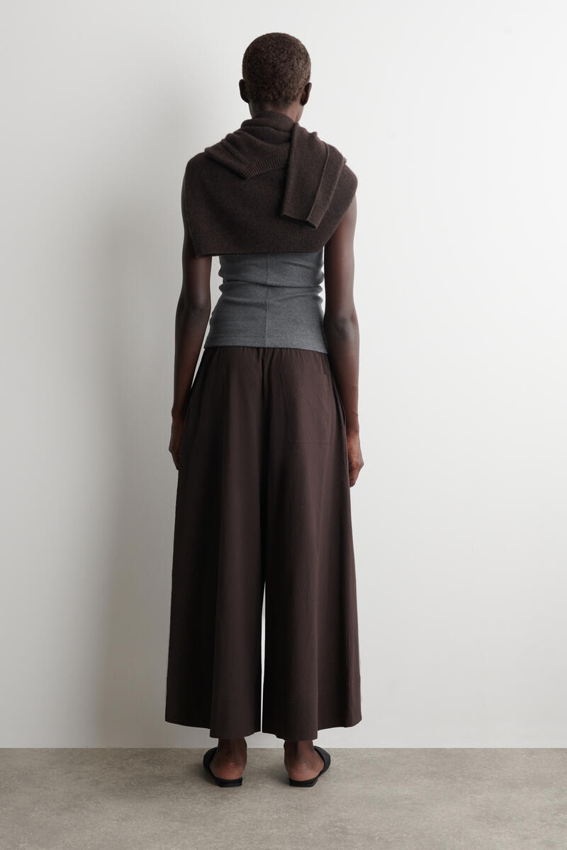 Seersucker Culottes