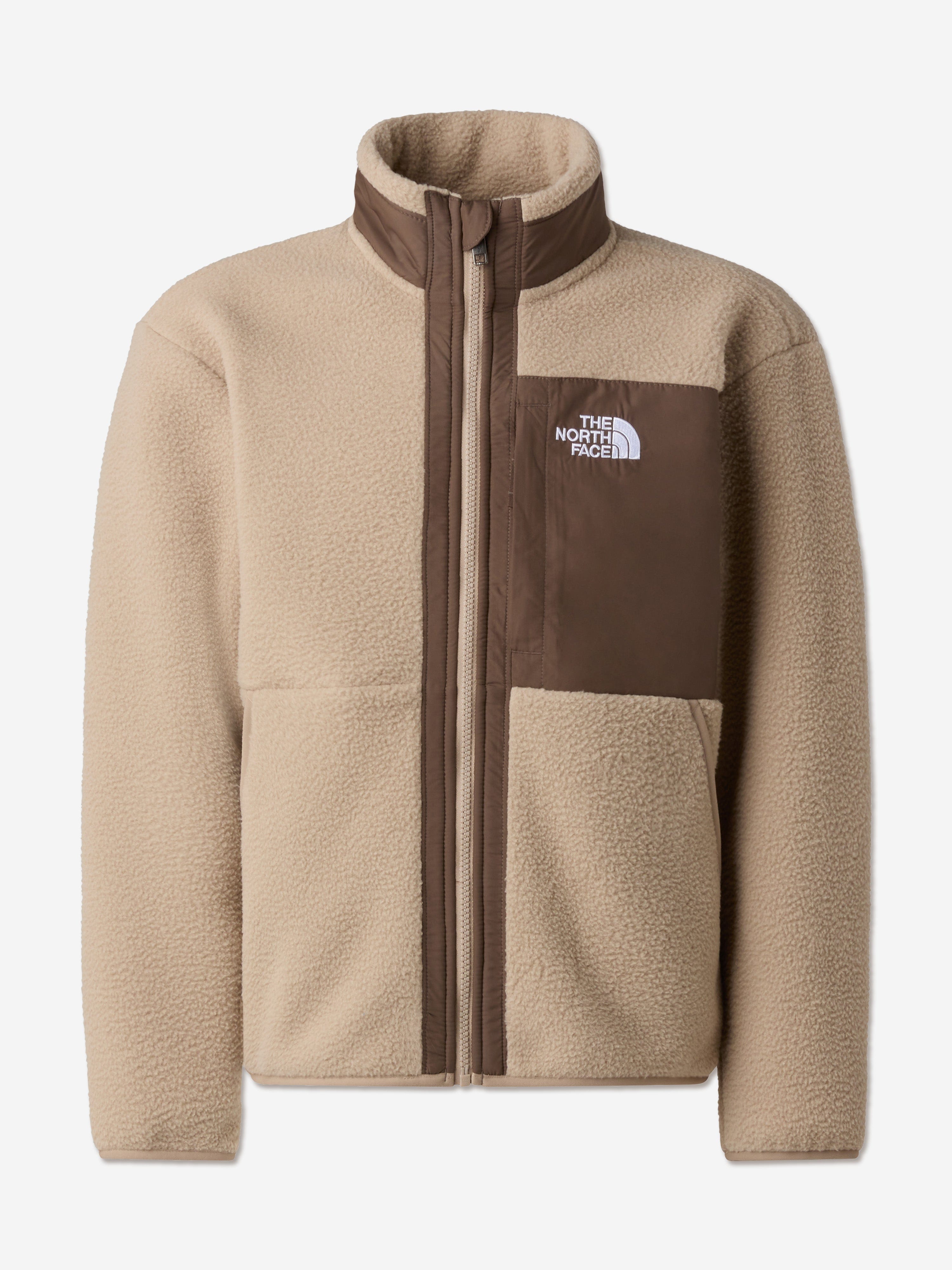 Boys Yumiori Full Zip Jacket in Beige L (12 Years) By Childsplay Clothing