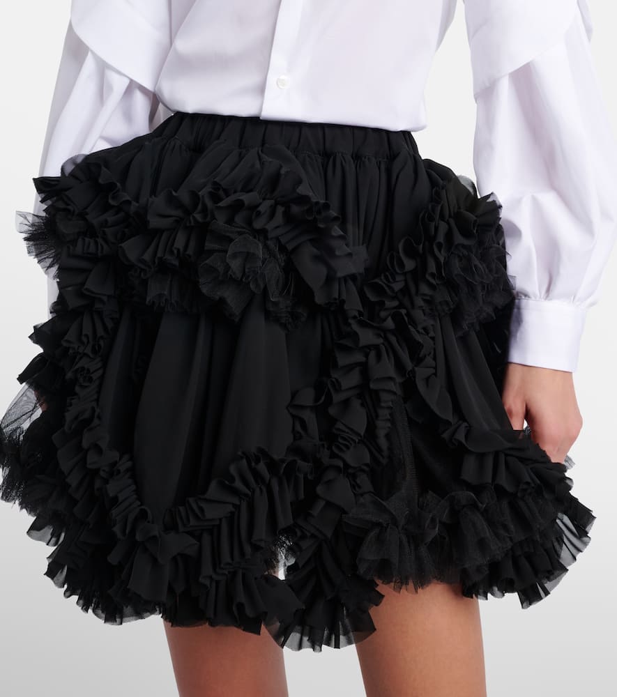Tulle miniskirt