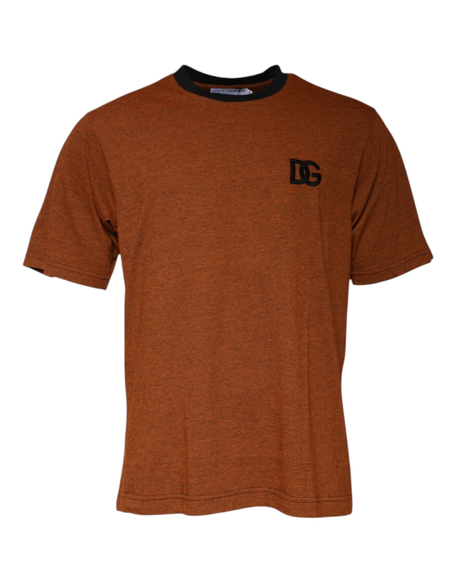 Logo-Embroidered T-Shirt — Brown