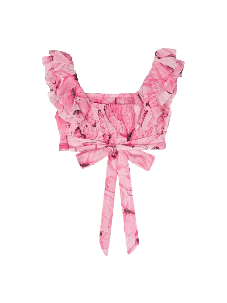 Miss Blumarine Top Butterflie