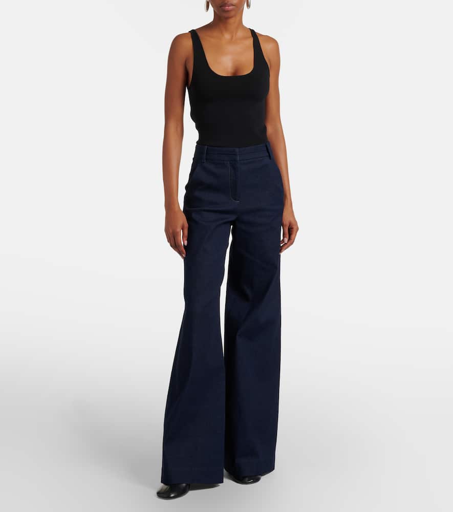 Crue wide-leg jeans