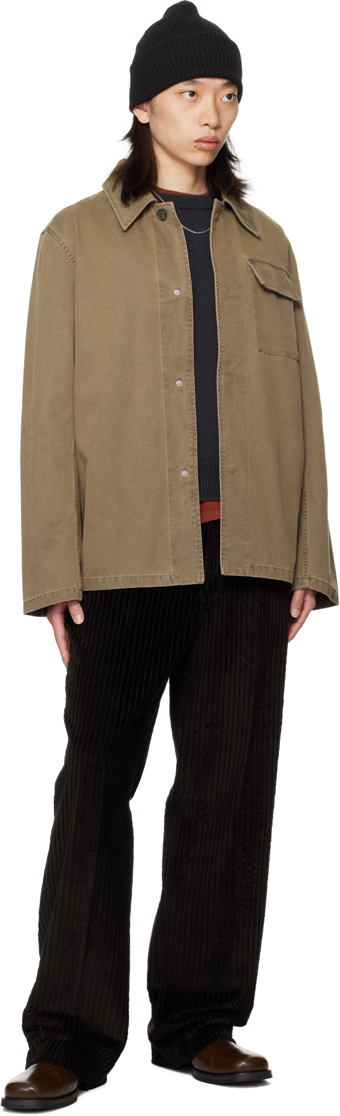 Brown Borrowed Chino Trousers