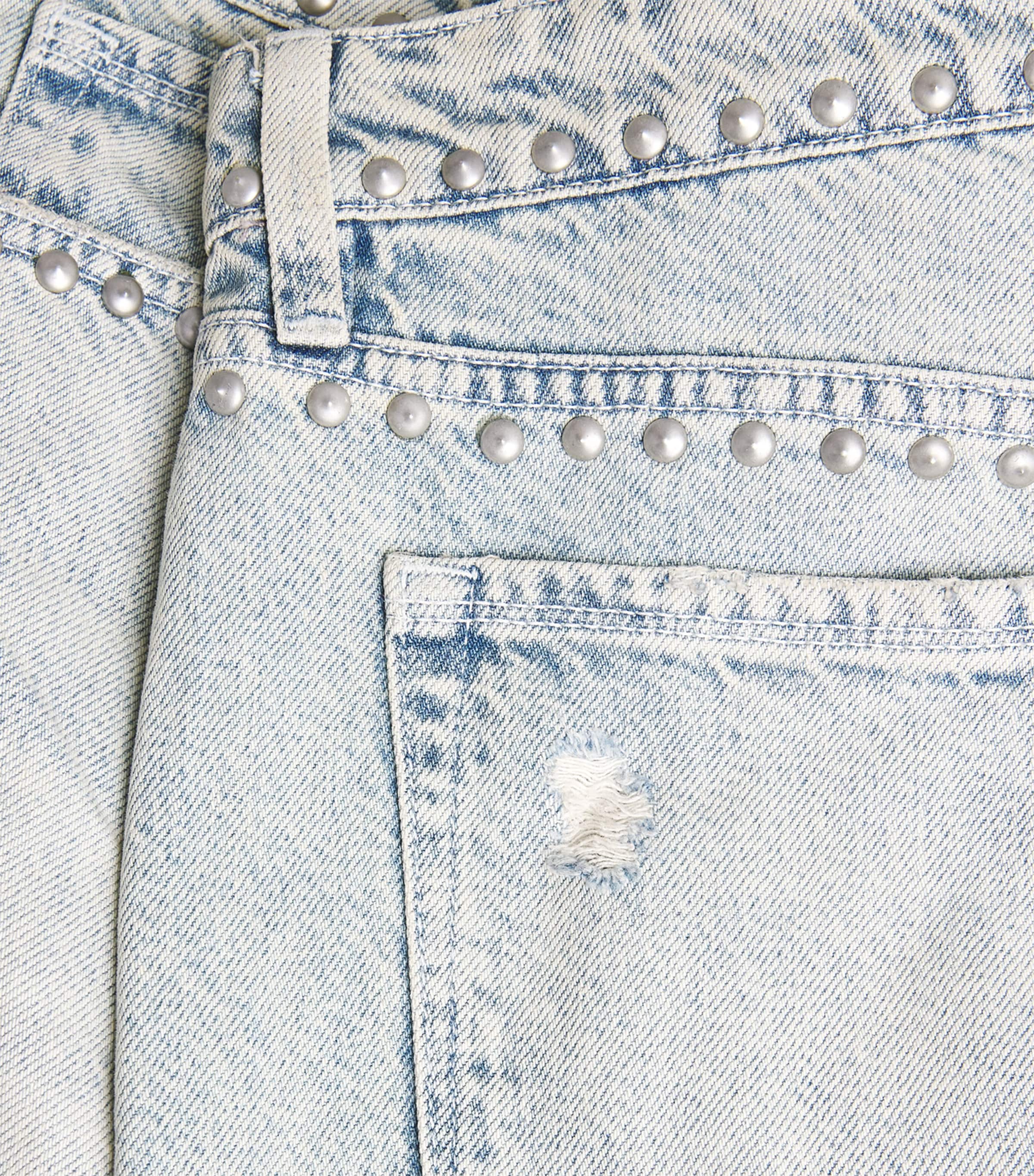Good American Good Standard Ease Studded Jeans