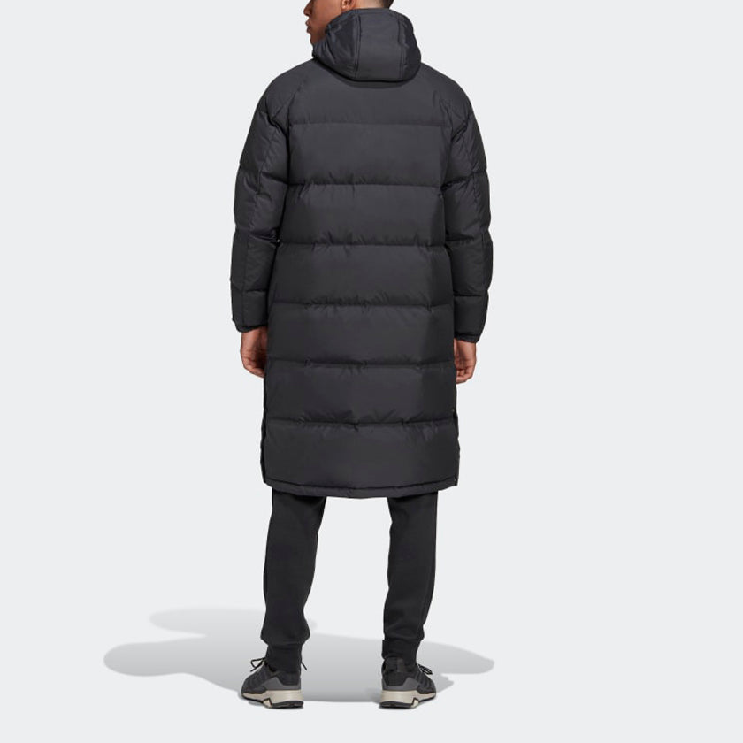 3-Stripes Long Down Parka 'Black'