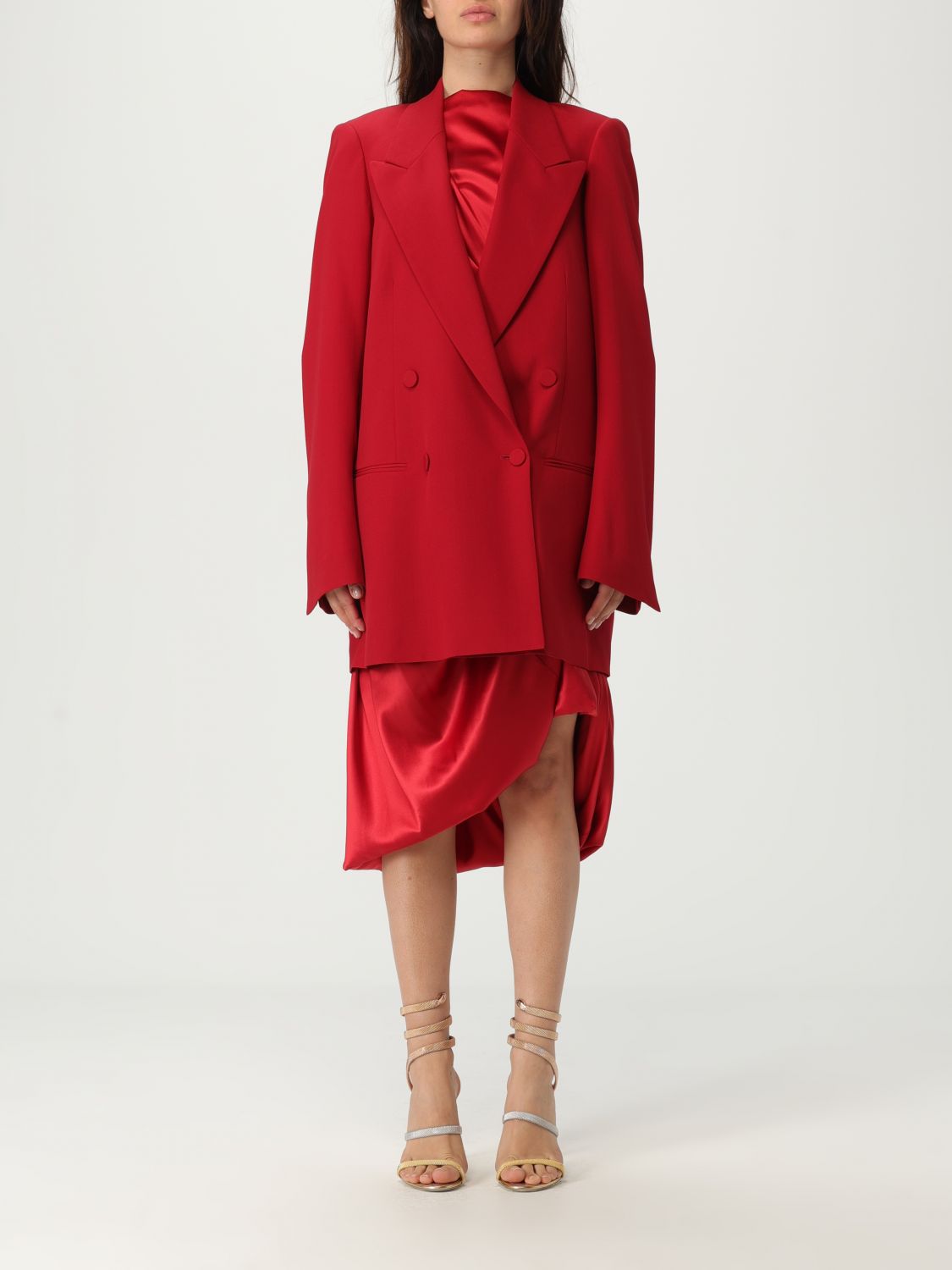 Blazer DRIES VAN NOTEN Woman color Red