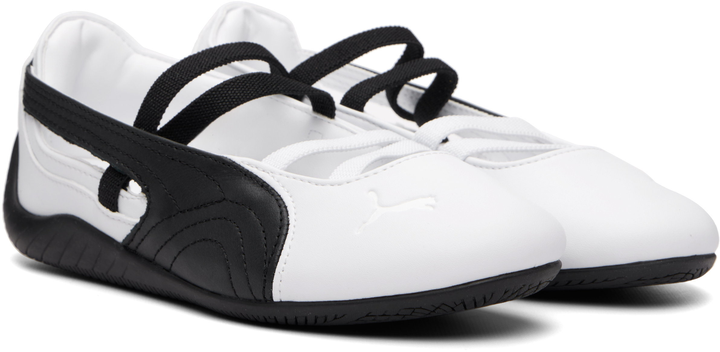 White Speedcat Ballet Sneakers