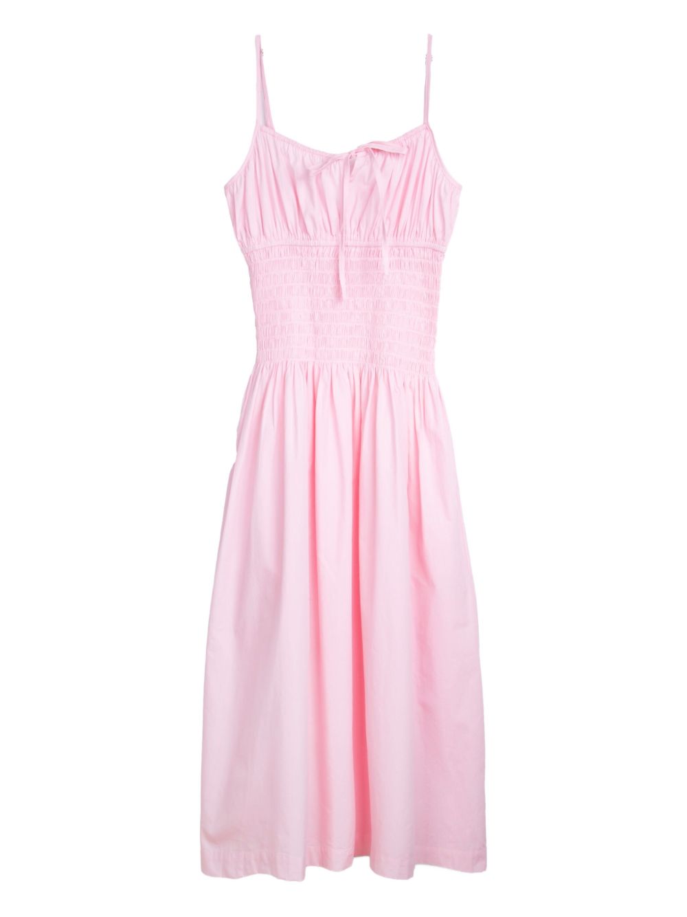 Barbara smocked maxi dress - Pink