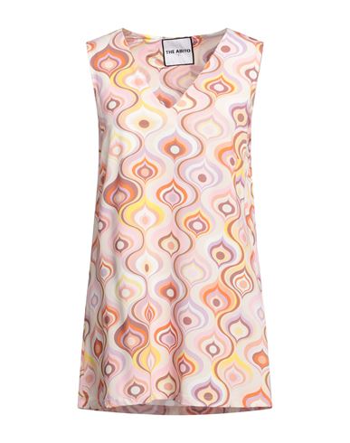 Woman Mini dress Ivory Size 10 Viscose, Elastane
