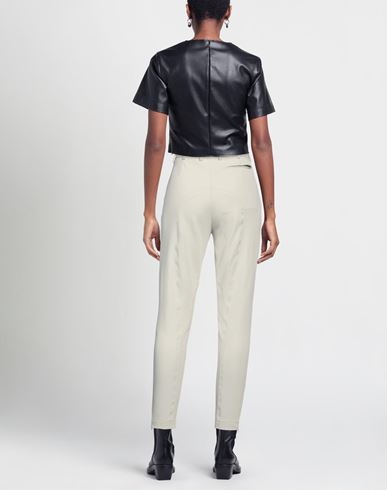 Malìparmi Woman Pants Cream Size 6 Polyamide, Elastic fibres
