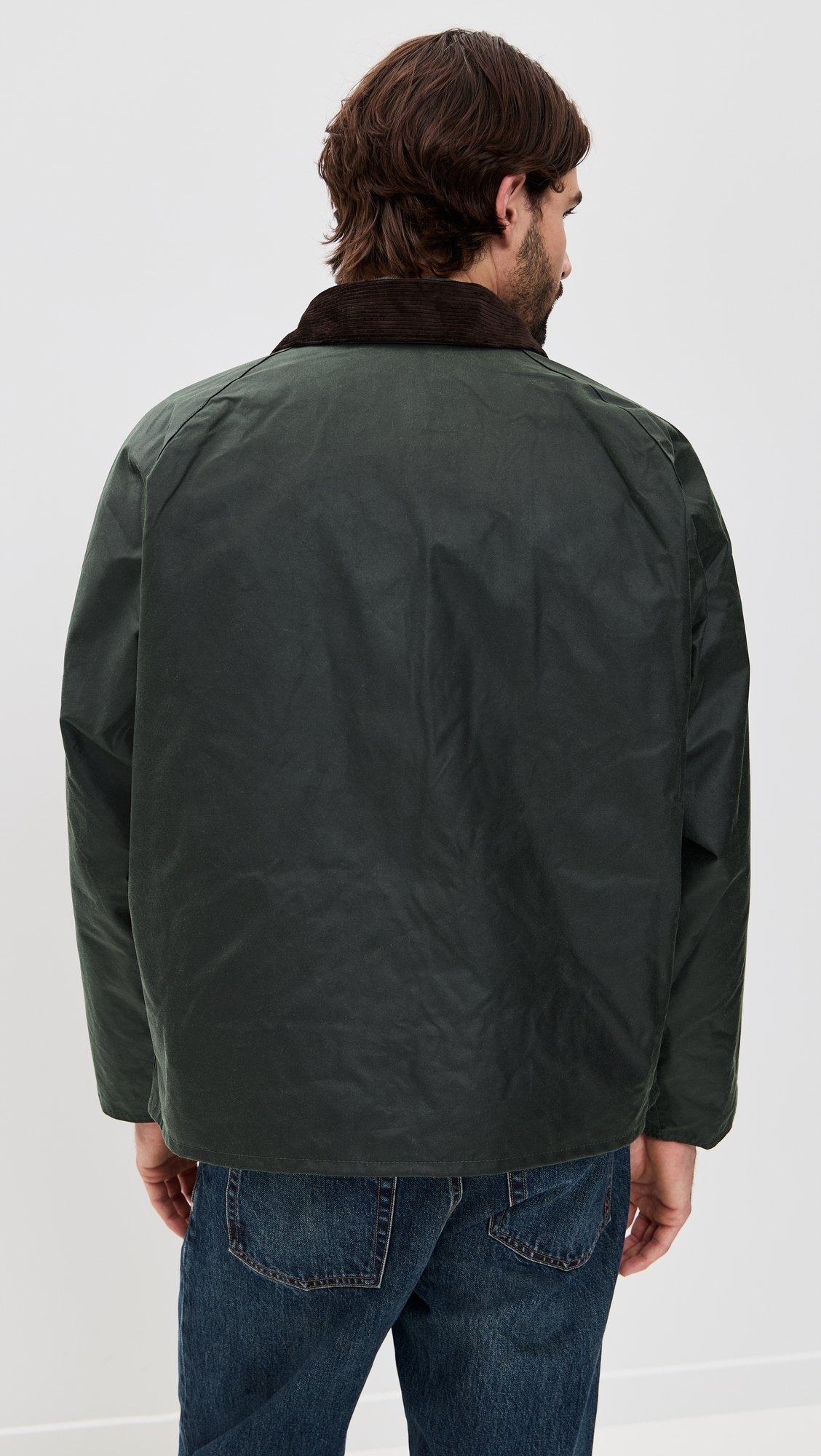 OS Transport Wax Jacket Sage