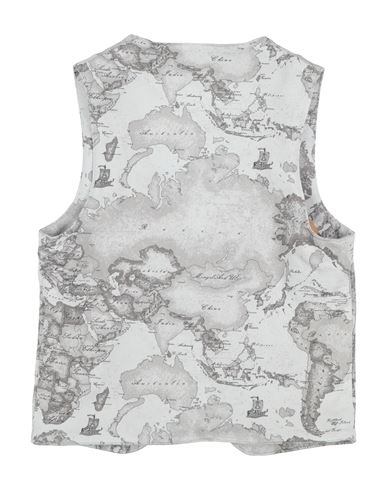 Junior Toddler Boy Tailored Vest Light grey Size 6 Cotton, Elastane