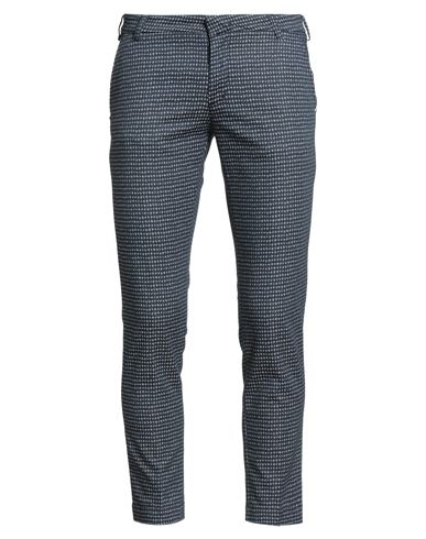 Man Pants Midnight blue Size 34 Cotton, Polyester, Elastane