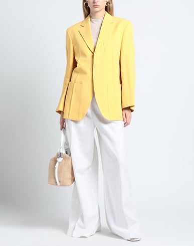 Woman Blazer Yellow