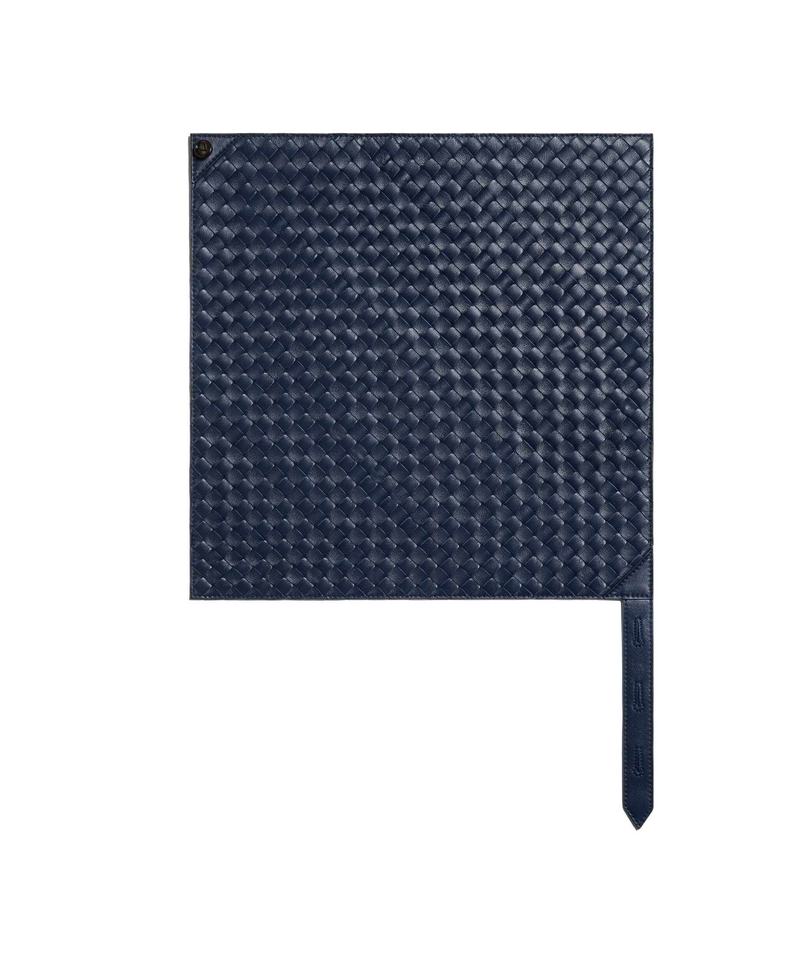 Leather Intrecciato Foulard