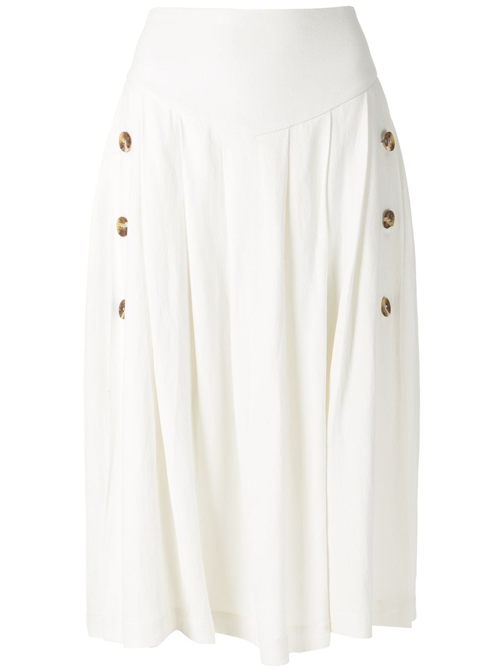 Zuzu midi skirt - White