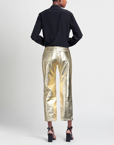 X Modes Woman Pants Gold