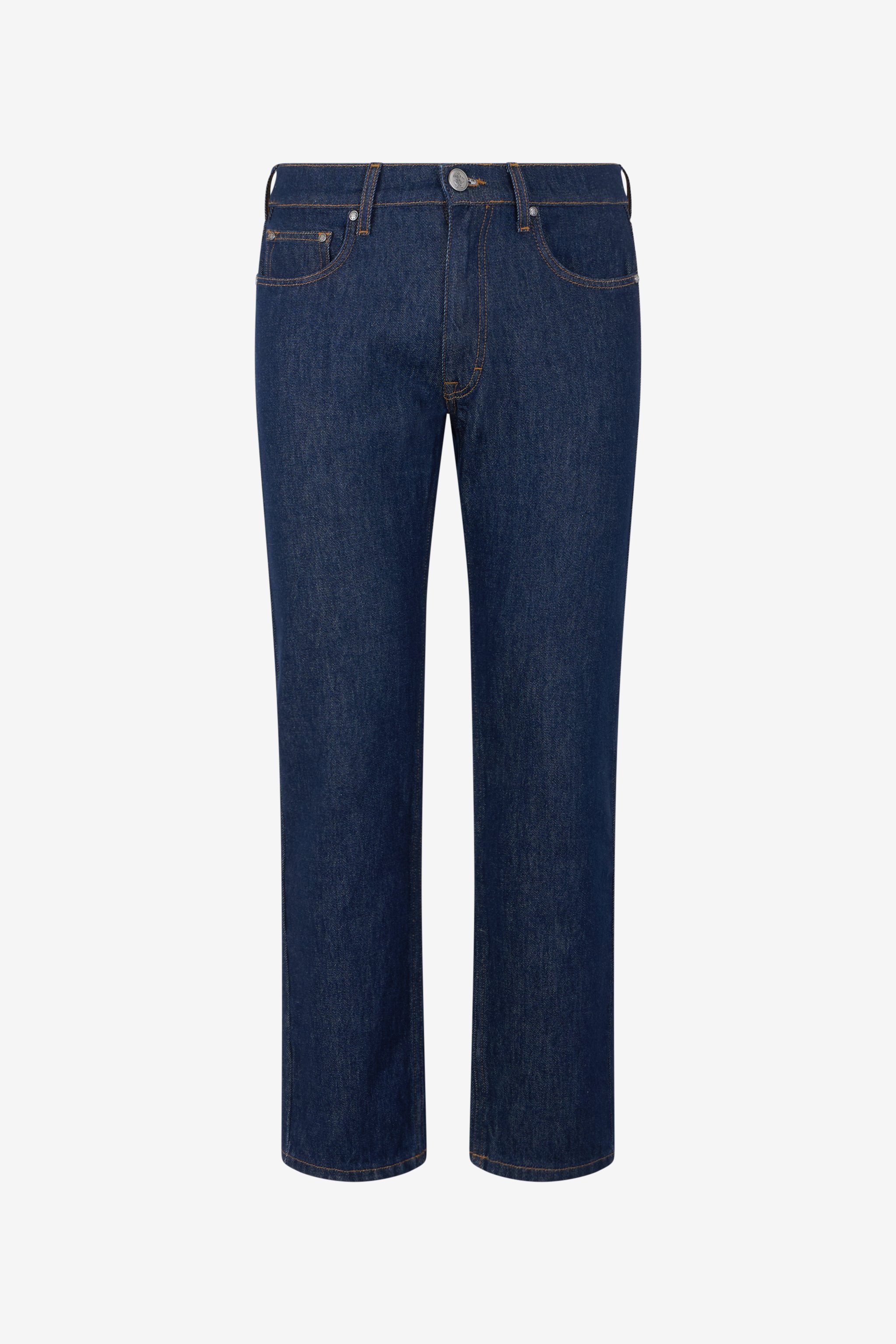 Jeans With Monogram Rc Embroidery